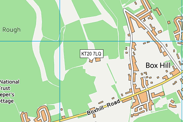 KT20 7LQ map - OS VectorMap District (Ordnance Survey) KT20 7LQ map - OS VectorMap District (Ordnance Survey)