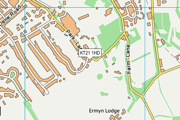 KT21 1HD map - OS VectorMap District (Ordnance Survey) KT21 1HD map - OS VectorMap District (Ordnance Survey)