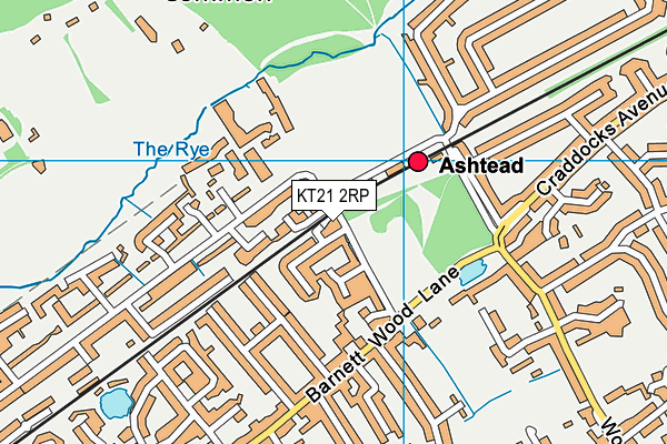 KT21 2RP map - OS VectorMap District (Ordnance Survey) KT21 2RP map - OS VectorMap District (Ordnance Survey)