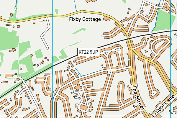 KT22 9UP map - OS VectorMap District (Ordnance Survey) KT22 9UP map - OS VectorMap District (Ordnance Survey)