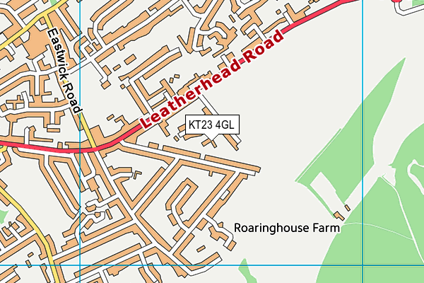 KT23 4GL map - OS VectorMap District (Ordnance Survey) KT23 4GL map - OS VectorMap District (Ordnance Survey)