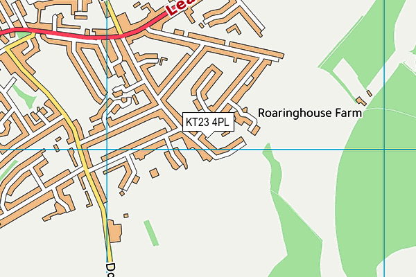 KT23 4PL map - OS VectorMap District (Ordnance Survey) KT23 4PL map - OS VectorMap District (Ordnance Survey)