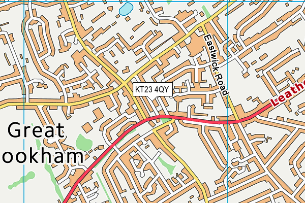 KT23 4QY map - OS VectorMap District (Ordnance Survey) KT23 4QY map - OS VectorMap District (Ordnance Survey)