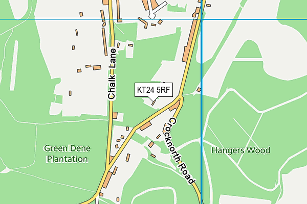 KT24 5RF map - OS VectorMap District (Ordnance Survey) KT24 5RF map - OS VectorMap District (Ordnance Survey)