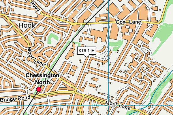 KT9 1JH map - OS VectorMap District (Ordnance Survey) KT9 1JH map - OS VectorMap District (Ordnance Survey)