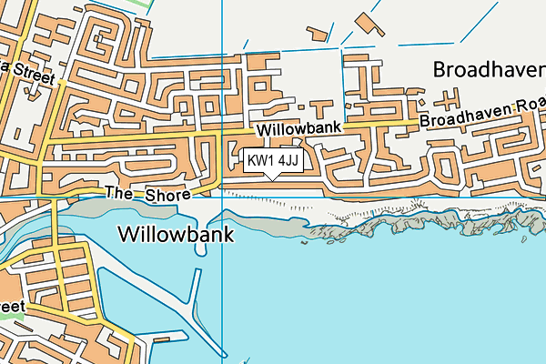 KW1 4JJ map - OS VectorMap District (Ordnance Survey) KW1 4JJ map - OS VectorMap District (Ordnance Survey)