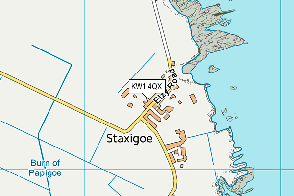 KW1 4QX map - OS VectorMap District (Ordnance Survey)