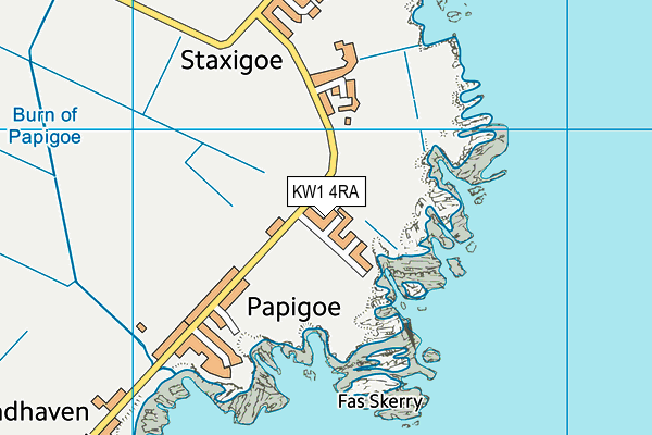 KW1 4RA map - OS VectorMap District (Ordnance Survey) KW1 4RA map - OS VectorMap District (Ordnance Survey)