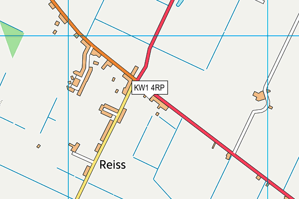 KW1 4RP map - OS VectorMap District (Ordnance Survey) KW1 4RP map - OS VectorMap District (Ordnance Survey)