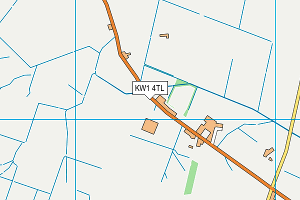 KW1 4TL map - OS VectorMap District (Ordnance Survey) KW1 4TL map - OS VectorMap District (Ordnance Survey)