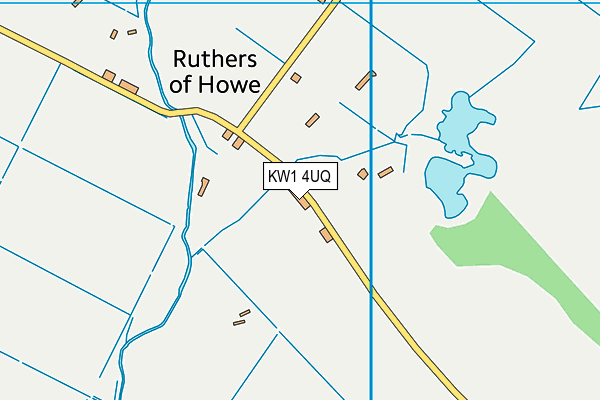 KW1 4UQ map - OS VectorMap District (Ordnance Survey) KW1 4UQ map - OS VectorMap District (Ordnance Survey)