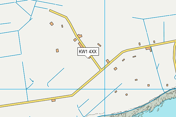 KW1 4XX map - OS VectorMap District (Ordnance Survey) KW1 4XX map - OS VectorMap District (Ordnance Survey)