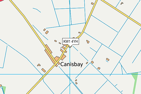 KW1 4YH map - OS VectorMap District (Ordnance Survey) KW1 4YH map - OS VectorMap District (Ordnance Survey)