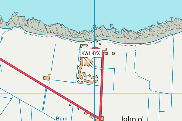 KW1 4YX map - OS VectorMap District (Ordnance Survey) KW1 4YX map - OS VectorMap District (Ordnance Survey)