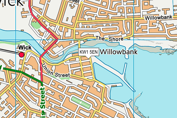 KW1 5EN map - OS VectorMap District (Ordnance Survey) KW1 5EN map - OS VectorMap District (Ordnance Survey)