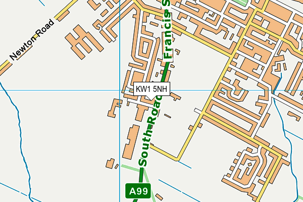 KW1 5NH map - OS VectorMap District (Ordnance Survey) KW1 5NH map - OS VectorMap District (Ordnance Survey)