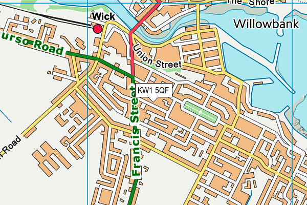 KW1 5QF map - OS VectorMap District (Ordnance Survey) KW1 5QF map - OS VectorMap District (Ordnance Survey)