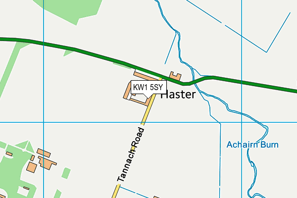 KW1 5SY map - OS VectorMap District (Ordnance Survey) KW1 5SY map - OS VectorMap District (Ordnance Survey)