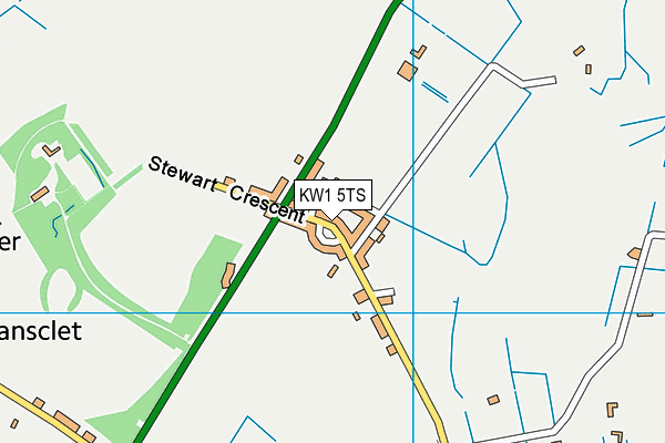 KW1 5TS map - OS VectorMap District (Ordnance Survey) KW1 5TS map - OS VectorMap District (Ordnance Survey)