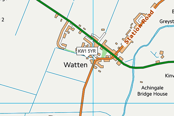 KW1 5YR map - OS VectorMap District (Ordnance Survey) KW1 5YR map - OS VectorMap District (Ordnance Survey)