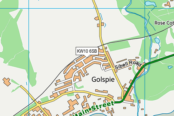 KW10 6SB map - OS VectorMap District (Ordnance Survey) KW10 6SB map - OS VectorMap District (Ordnance Survey)