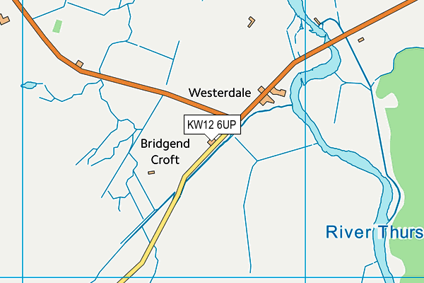 KW12 6UP map - OS VectorMap District (Ordnance Survey) KW12 6UP map - OS VectorMap District (Ordnance Survey)