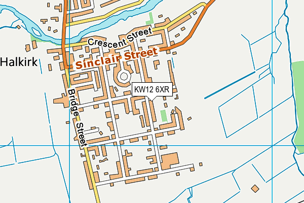 KW12 6XR map - OS VectorMap District (Ordnance Survey) KW12 6XR map - OS VectorMap District (Ordnance Survey)