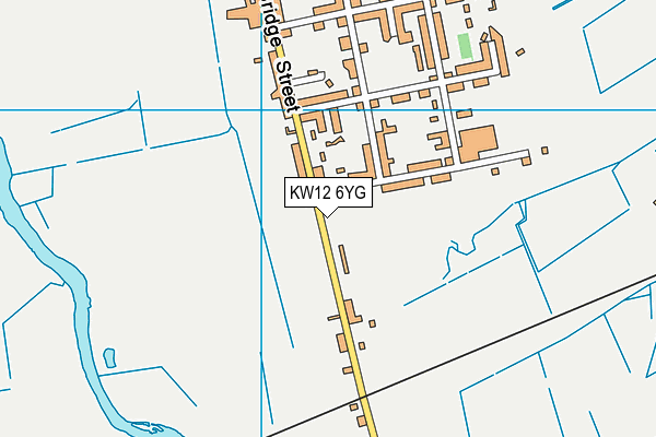 KW12 6YG map - OS VectorMap District (Ordnance Survey) KW12 6YG map - OS VectorMap District (Ordnance Survey)