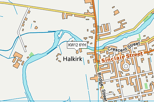 KW12 6YH map - OS VectorMap District (Ordnance Survey) KW12 6YH map - OS VectorMap District (Ordnance Survey)