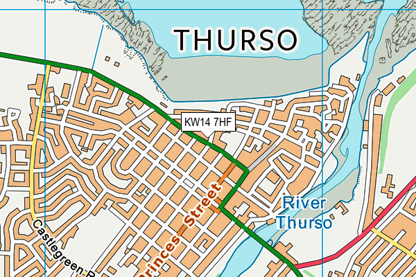 KW14 7HF map - OS VectorMap District (Ordnance Survey) KW14 7HF map - OS VectorMap District (Ordnance Survey)