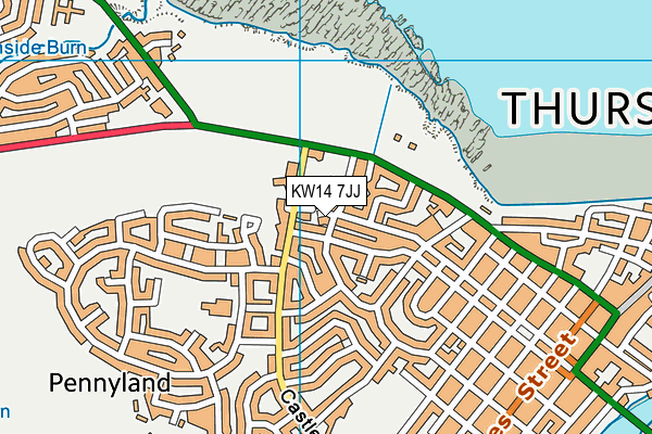 KW14 7JJ map - OS VectorMap District (Ordnance Survey) KW14 7JJ map - OS VectorMap District (Ordnance Survey)