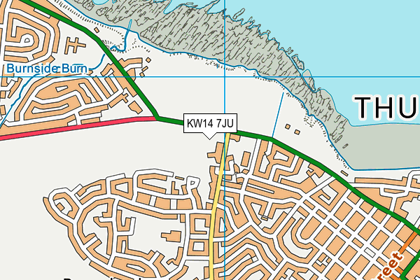 KW14 7JU map - OS VectorMap District (Ordnance Survey) KW14 7JU map - OS VectorMap District (Ordnance Survey)