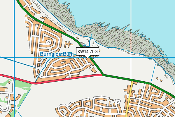 KW14 7LG map - OS VectorMap District (Ordnance Survey) KW14 7LG map - OS VectorMap District (Ordnance Survey)