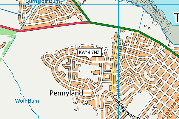 KW14 7NZ map - OS VectorMap District (Ordnance Survey) KW14 7NZ map - OS VectorMap District (Ordnance Survey)