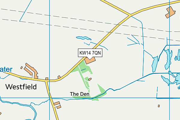 KW14 7QN map - OS VectorMap District (Ordnance Survey) KW14 7QN map - OS VectorMap District (Ordnance Survey)