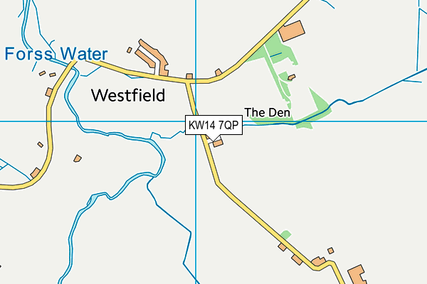 KW14 7QP map - OS VectorMap District (Ordnance Survey) KW14 7QP map - OS VectorMap District (Ordnance Survey)