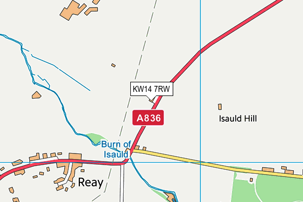 KW14 7RW map - OS VectorMap District (Ordnance Survey) KW14 7RW map - OS VectorMap District (Ordnance Survey)