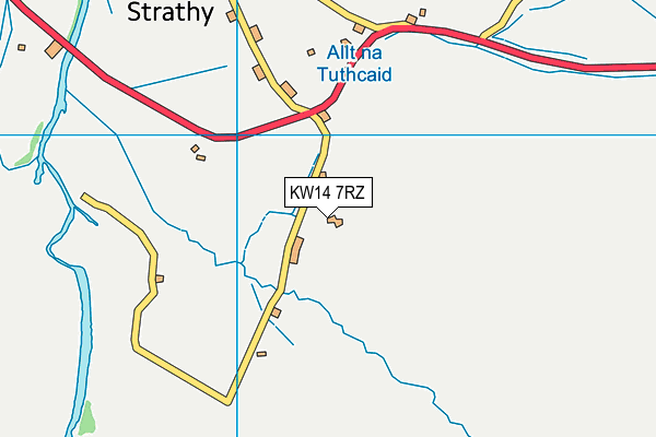 KW14 7RZ map - OS VectorMap District (Ordnance Survey) KW14 7RZ map - OS VectorMap District (Ordnance Survey)