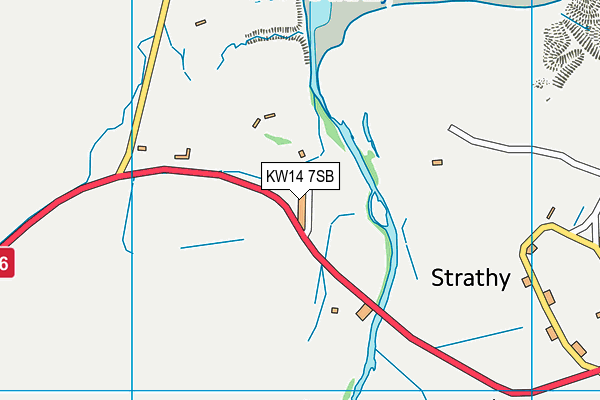 KW14 7SB map - OS VectorMap District (Ordnance Survey) KW14 7SB map - OS VectorMap District (Ordnance Survey)