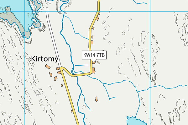 KW14 7TB map - OS VectorMap District (Ordnance Survey) KW14 7TB map - OS VectorMap District (Ordnance Survey)