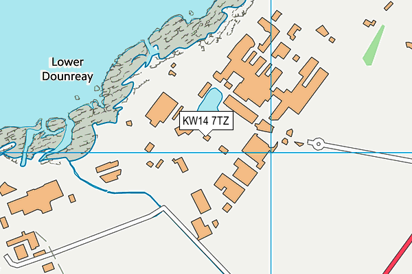 KW14 7TZ map - OS VectorMap District (Ordnance Survey) KW14 7TZ map - OS VectorMap District (Ordnance Survey)