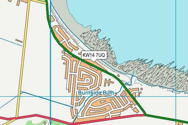 KW14 7UQ map - OS VectorMap District (Ordnance Survey) KW14 7UQ map - OS VectorMap District (Ordnance Survey)