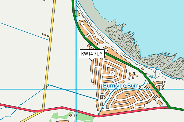 KW14 7UY map - OS VectorMap District (Ordnance Survey) KW14 7UY map - OS VectorMap District (Ordnance Survey)