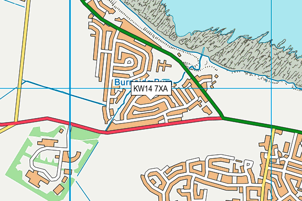 KW14 7XA map - OS VectorMap District (Ordnance Survey) KW14 7XA map - OS VectorMap District (Ordnance Survey)