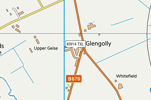 KW14 7XL map - OS VectorMap District (Ordnance Survey) KW14 7XL map - OS VectorMap District (Ordnance Survey)