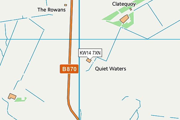 KW14 7XN map - OS VectorMap District (Ordnance Survey) KW14 7XN map - OS VectorMap District (Ordnance Survey)