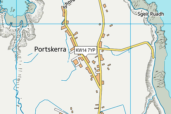 KW14 7YP map - OS VectorMap District (Ordnance Survey) KW14 7YP map - OS VectorMap District (Ordnance Survey)