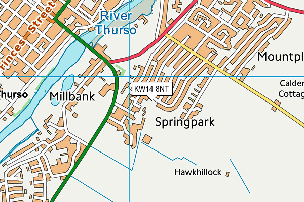 KW14 8NT map - OS VectorMap District (Ordnance Survey) KW14 8NT map - OS VectorMap District (Ordnance Survey)