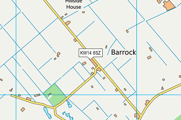 KW14 8SZ map - OS VectorMap District (Ordnance Survey) KW14 8SZ map - OS VectorMap District (Ordnance Survey)
