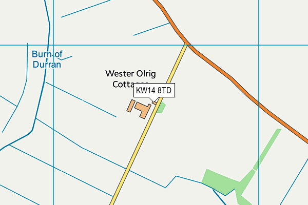 KW14 8TD map - OS VectorMap District (Ordnance Survey) KW14 8TD map - OS VectorMap District (Ordnance Survey)